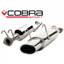 HN15 Cobra Sport Honda Civic Type R (EP3) 2000-06 Cat Back System with Oval Tailpipe, Cobra Sport, HN15